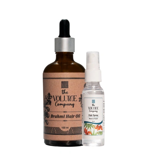 Brahmi Hair Oil and Neem & Palash Hair Spray