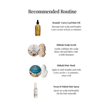 Brahmi Hair Oil and Neem & Palash Hair Spray
